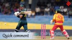 As much as the victory is a timely fillip for Zimbabwean cricket it holds the mirror to Australia cricket’s peculiar relationship with the shortest format. (AP Photo)