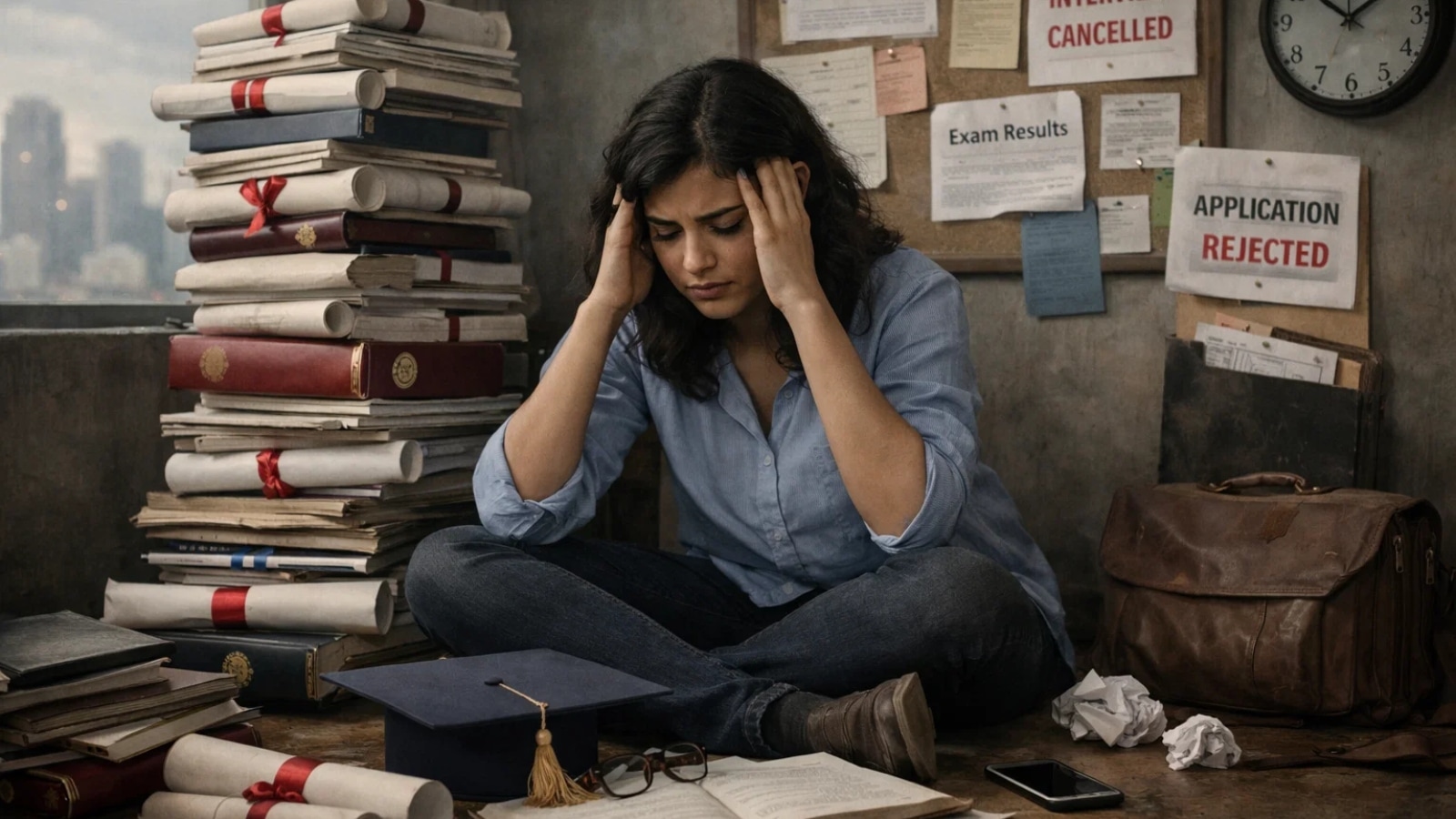 ‘I have stacks of degrees but no job’: 26-year-old’s viral warning against ‘government job trap’ sparks debate