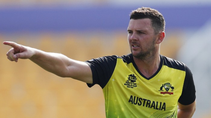 T20 World Cup: Australia had to sweat on Josh Hazlewood and Adam Zampa after Pat Cummins was out.