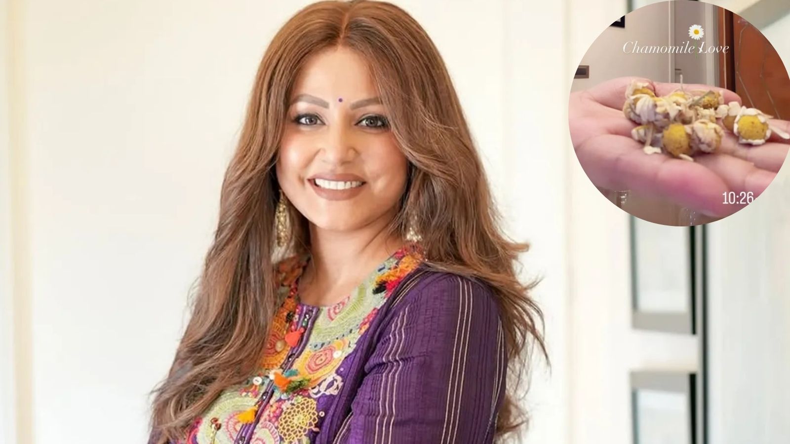 Hina Khan chamomile tea