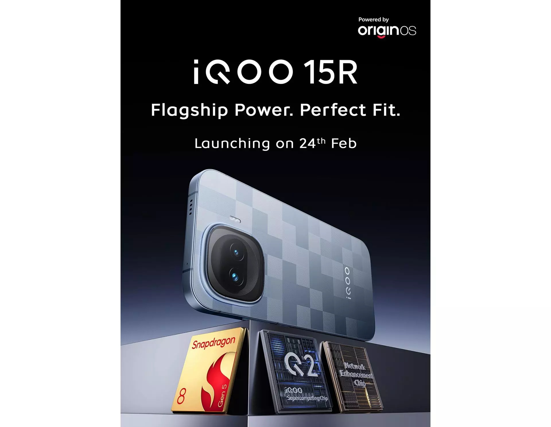 The iQOO 15R will pack in the Snapdragon 8 Gen 5 chip.