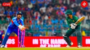 IND vs PAK T20 World Cup Match Live Cricket Score: After India scored 175/7 while batting first against Pakistan at Colombo, Salman Ali Agha's men lost 7 wickets for just 78 runs. (Photo: AP)