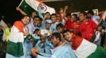 India U-19 team celebrating with the trophy after winning the U19 World Cup in 2008. (File photo)