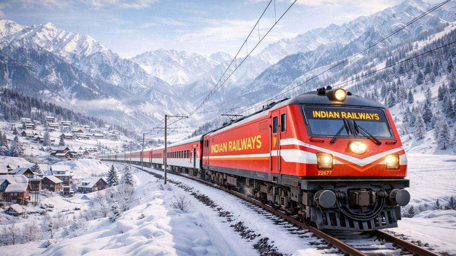 Train connectivity in Kashmir: Railways prepare DPR for 158 km new lines – check route