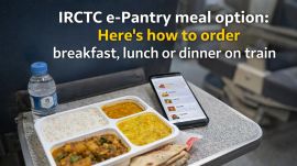 Step-by-Step Guide to order meals via IRCTC e-Pantry (Image generated using AI)