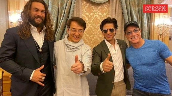 Jason Momoa, Shah Rukh Khan