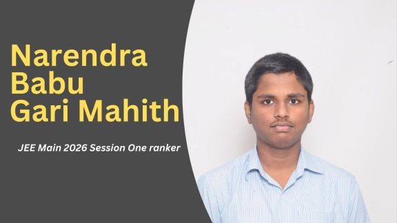 'Studied 14-15 hours daily for JEE Main session one,' AP's state topper Narendra Mahith