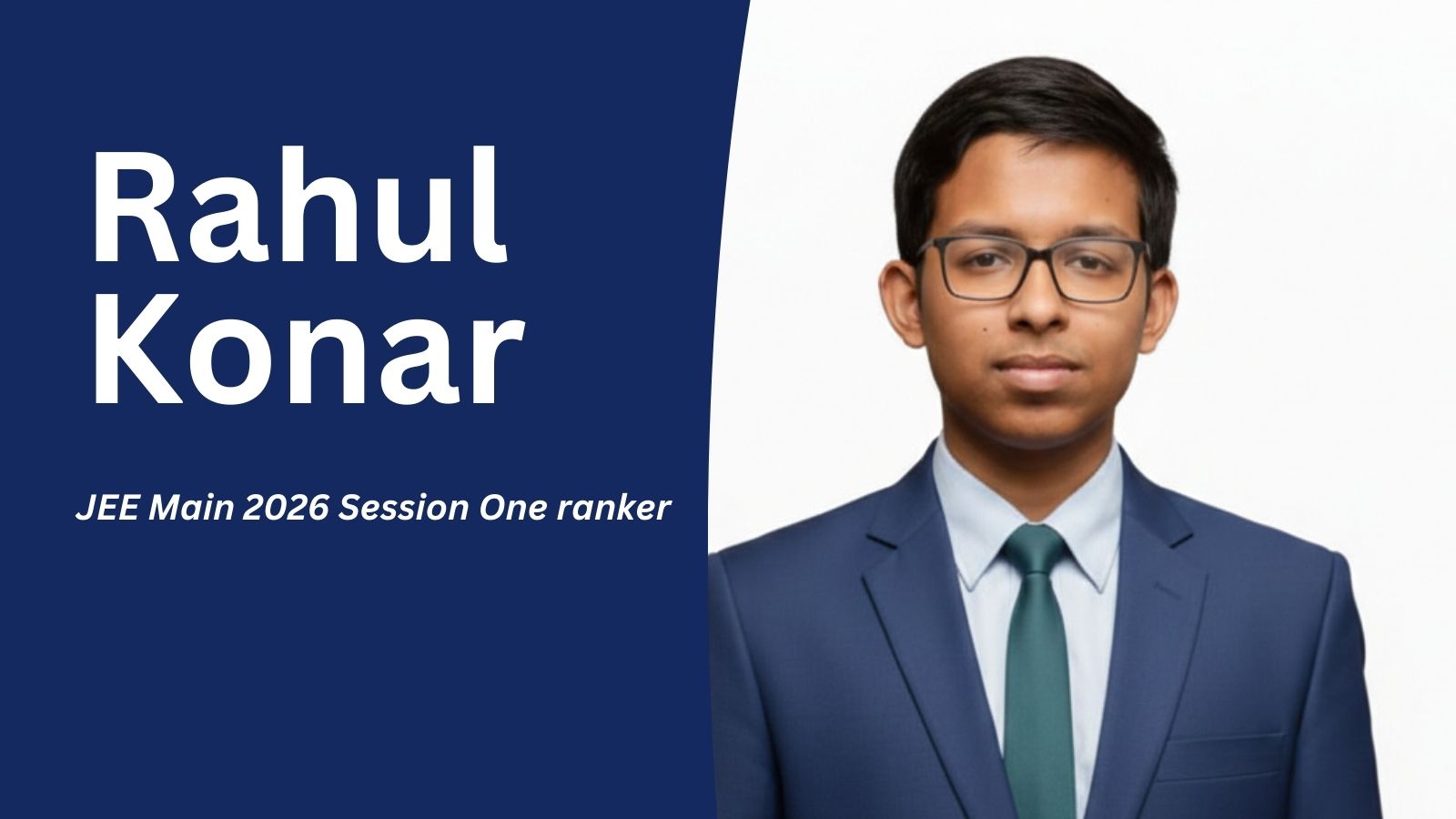 ‘Will buy phone after I crack Advanced,’ says JEE Main topper Rahul Konar