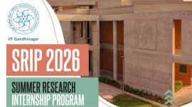 IIT Gandhinagar SRIP 2026 Internship: