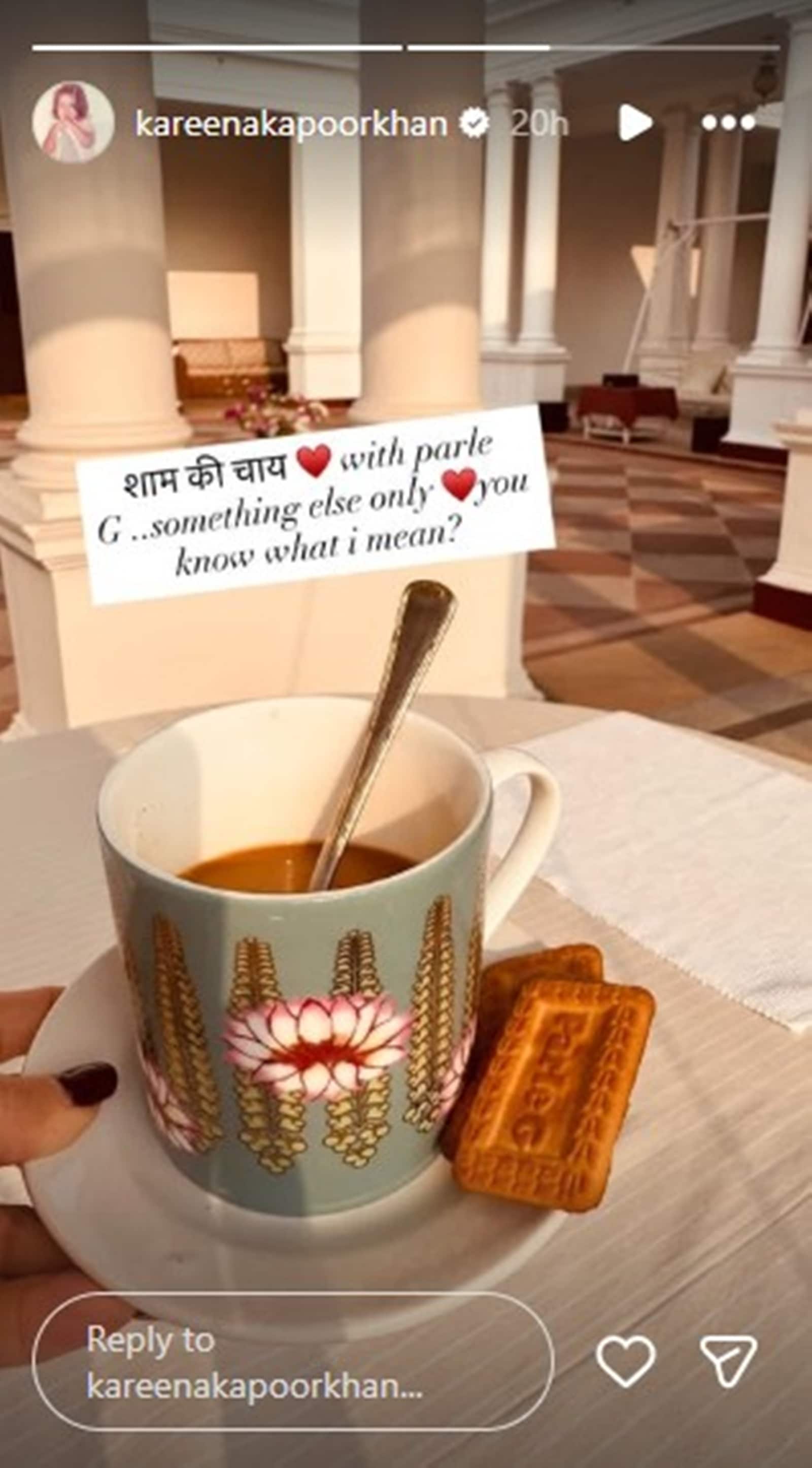 Kareena Kapoor Khan loves chai