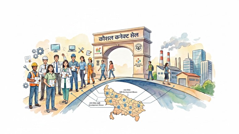 UP govt forms ‘Kaushal Connect Cell’ to provide trained manpower to large industries