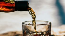 ‘consuming liquor’