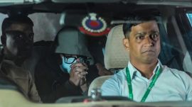 Gaurav Luthra, co-owner of Goa's Birch by Romeo Lane nightclub where a massive fire killed 25 people, being produced before the Patiala House Court, in New Delhi, Tuesday, Dec. 16, 2025. He, along with his brother Saurabh Luthra, was deported from Thailand on Tuesday and taken into custody by Delhi and Goa police as soon as they landed in Delhi. (PTI Photo)