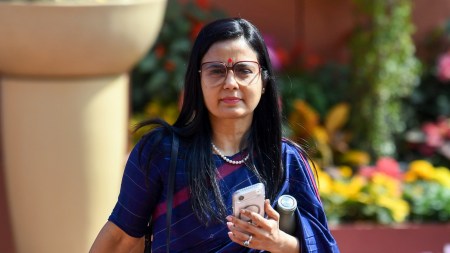 Mahua Moitra, Mahua Moitra digital exam, Mahua Moitra chat screenshots fake, Mahua Moitra chat screenshots, Kolkata news, WEst Bengal news, Indian express, current affairs