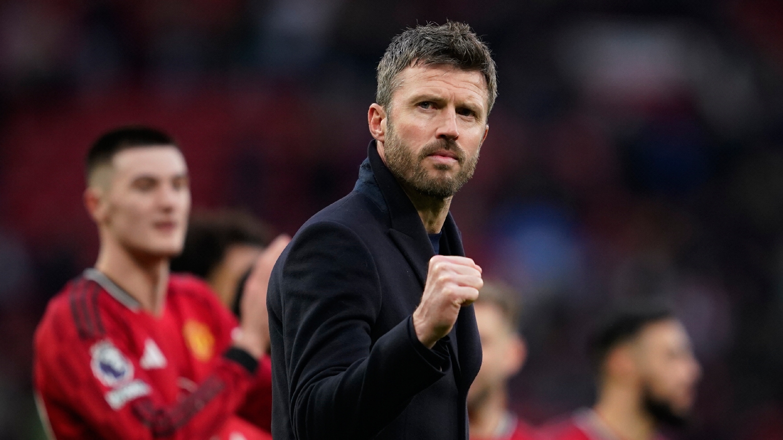 ‘It won’t go into the team talk’: Michael Carrick plays down viral haircut fan as Manchester United chase fifth win against West Ham United