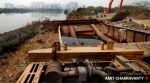 Desilting work along the Mithi River near BKC has stopped partially for two to three months since the scam surfaced, locals of that area explained. Machinery and pontoons sit idle on the banks. The ED probes a ₹1,100 crore BMC fraud (2021-23) with fake MOUs, bills, and sludge scams; absconding contractors halted progress, missing pre-monsoon targets and risking floods.