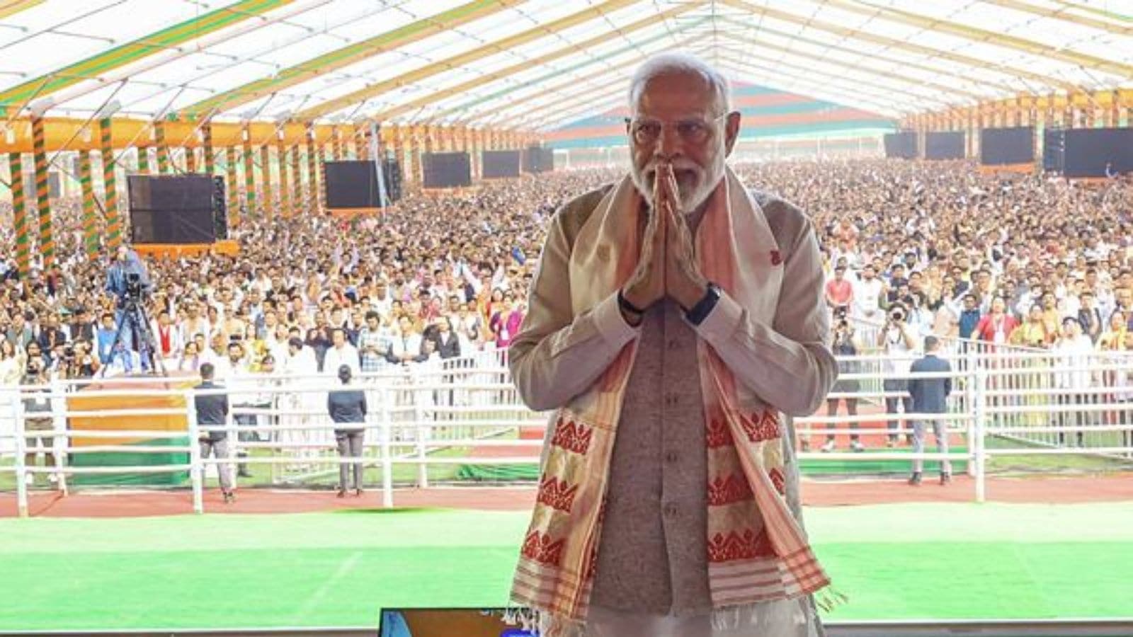 In Assam, Modi questions Congress on national security: ‘Kept the country in danger’