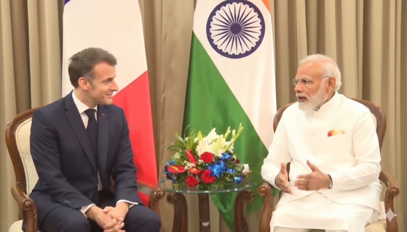 Emmanuel Macron India Visit Live Updates: PM Modi holds bilateral meeting with French Prez Emmanuel Macron