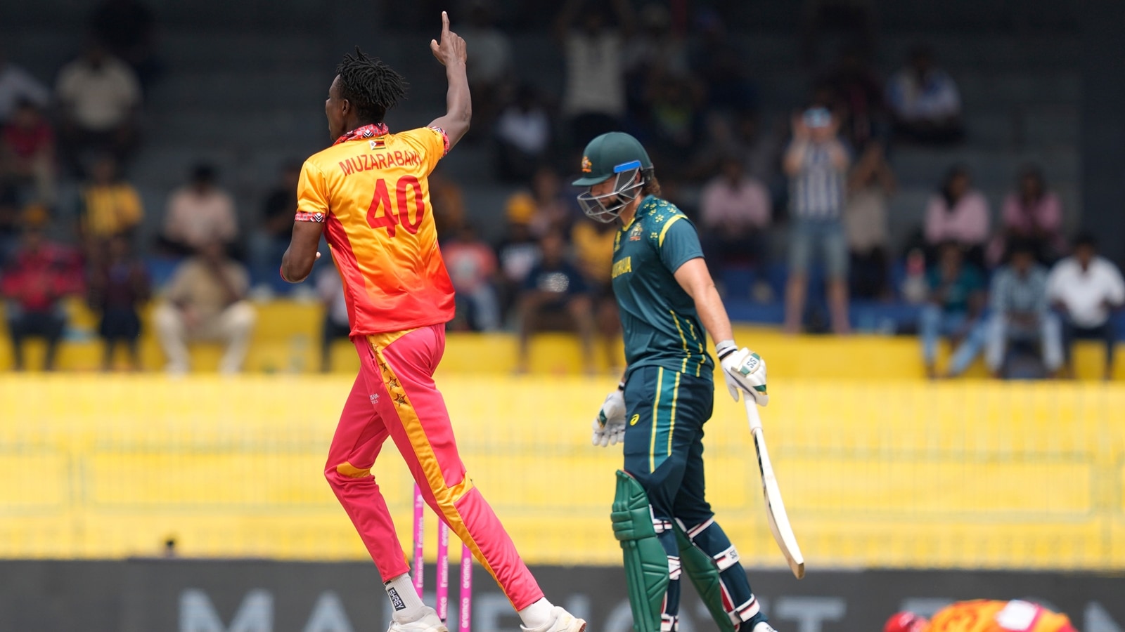 Zimbabwe stun Australia by 23 runs to pull off first major upset of 2026 T20 World Cup