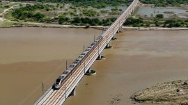 At present, 55 km of the total 82.15 km stretch - from New Ashok Nagar to Meerut South - is operational.