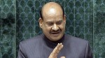 Lok Sabha Speaker Om Birla conducts the proceedings of Lok Sabha during the Parliament Budget Session