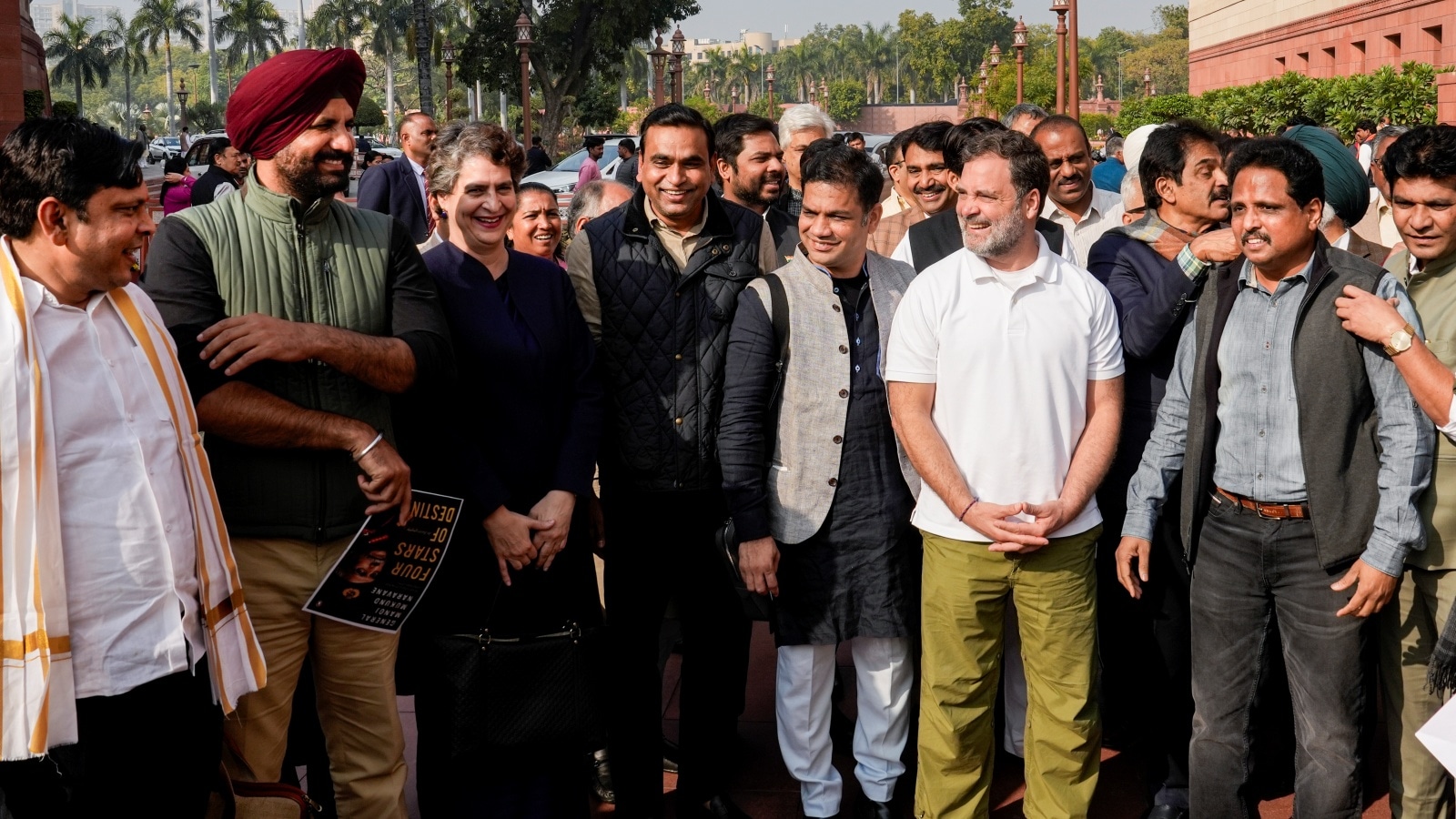 ‘Compromised’: Rahul targets PM; Chair suspends 8 Opposition MPs for rest of session