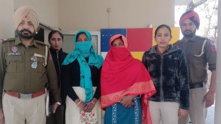 The Bathinda police arrested a woman and her sister on the charges of poisoning her two children.