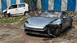 A file picture of Pune Porsche car crash