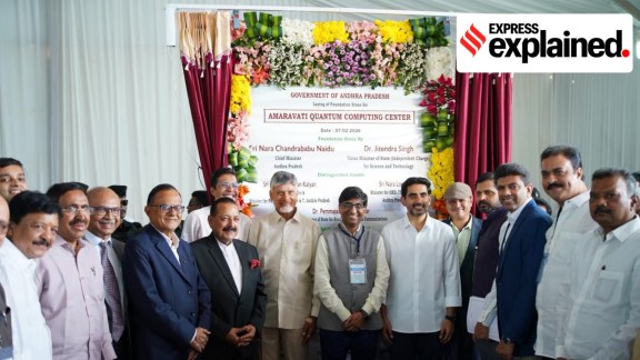 Andhra Pradesh CM N Chandrababu Naidu and Union Minister Jitendra Singh.