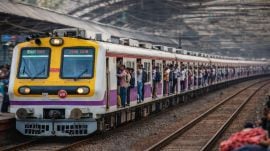 15-Coach EMU trains to improve Mumbai local carrying capacity (Image generated using AI)