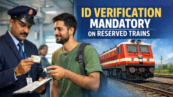 Indian Railways makes ID verification mandatory on reserved trains in border areas (Image generated using AI)
