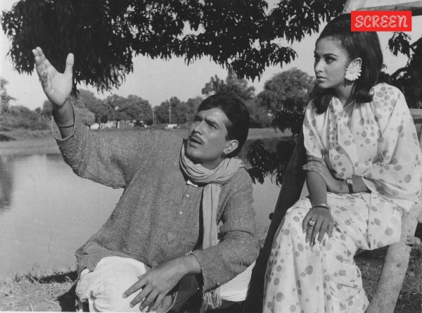 Rajesh Khanna and Anju Mahendru