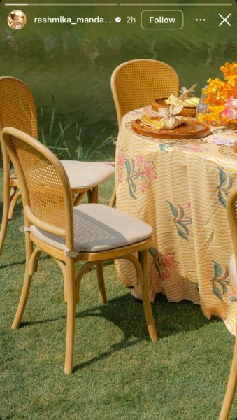 Rashmika Mandanna Instagram Stories
