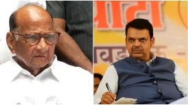 How NCP merger issue went from being ‘internal matter’ to a Fadnavis-Sharad Pawar fight