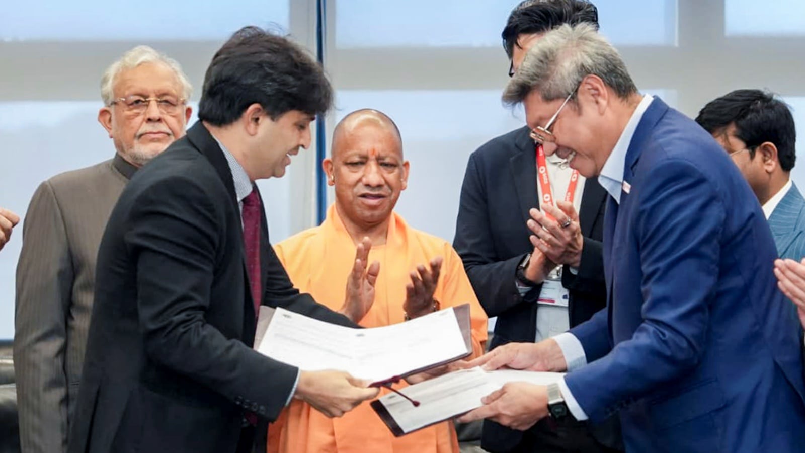 Adityanath in Singapore, UP govt bags Rs 8,000-cr investment in projects linked to Noida airport