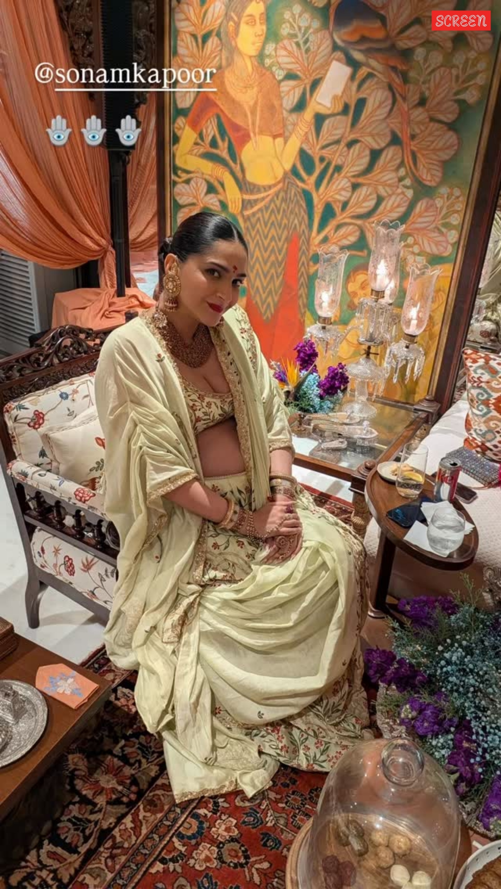 sonam kapoor godh bharai ceremony (20)