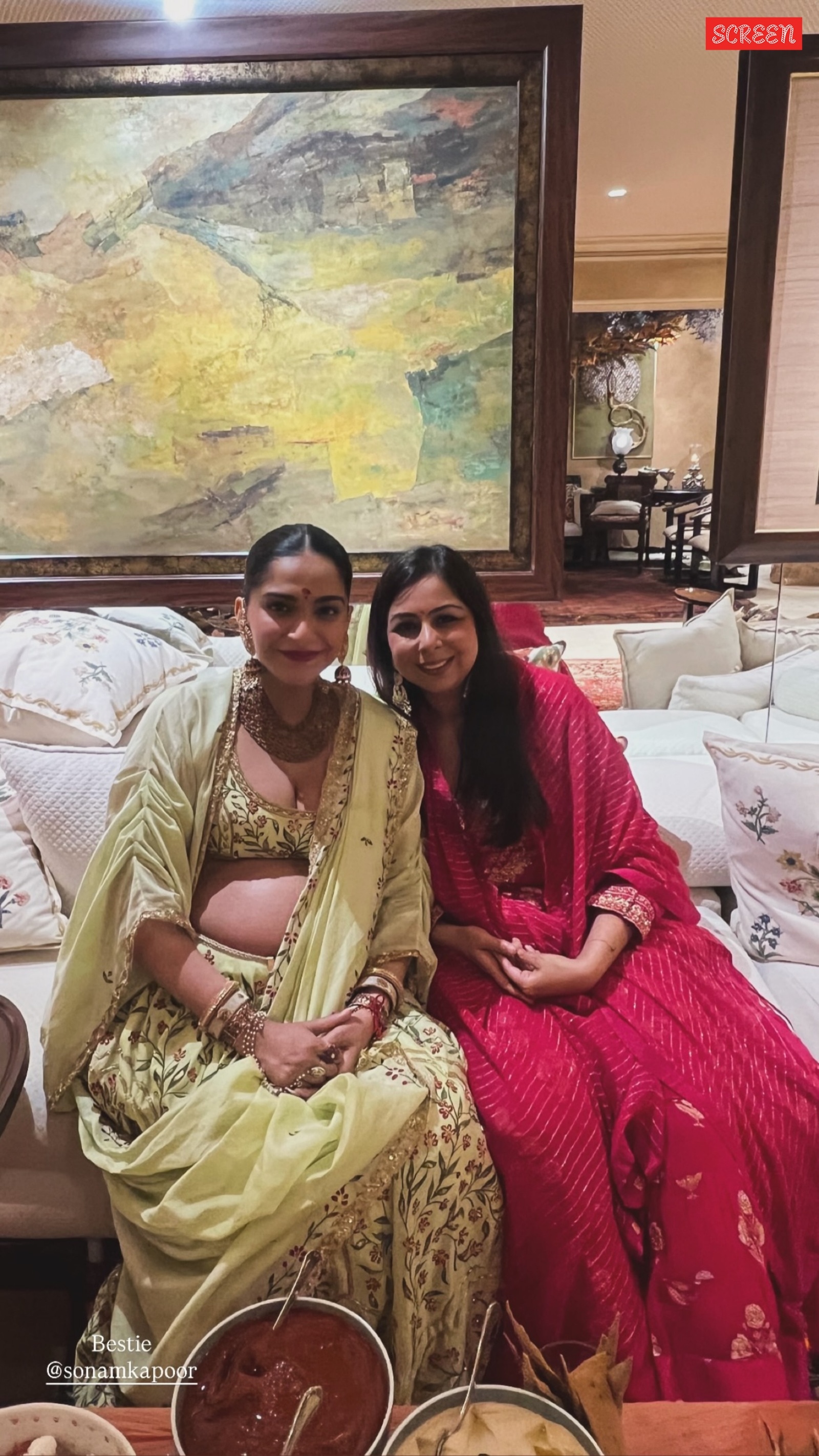 sonam kapoor godh bharai ceremony (20)