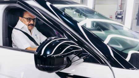 Stalin takes the wheel as first Range Rover made in Tamil Nadu rolls out of Tata’s new Ranipet plant