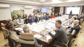 Delegation of Canada's academic leaders meets Edu Min Pradhan to deepen academic collaborations, campuses