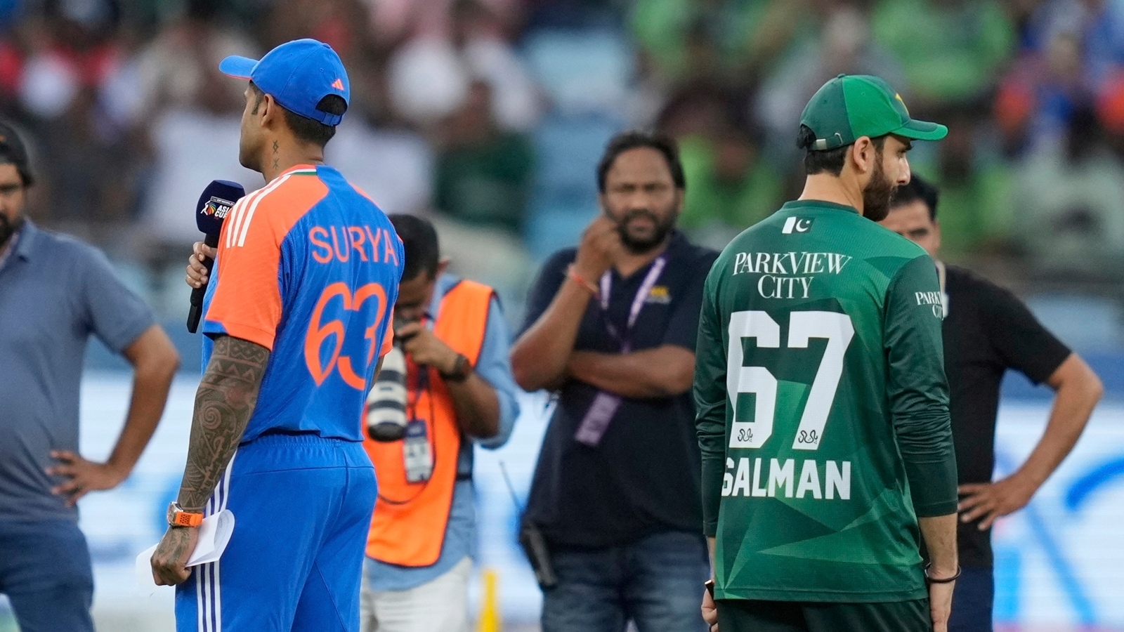 Suryakumar Yadav to not shake hands with Pakistan counterpart Salman Agha at T20 World Cup group game toss | Cricket News Suryakumar Yadav to not shake hands with Pakistan counterpart Salman Agha at T20 World Cup group game toss | Cricket News