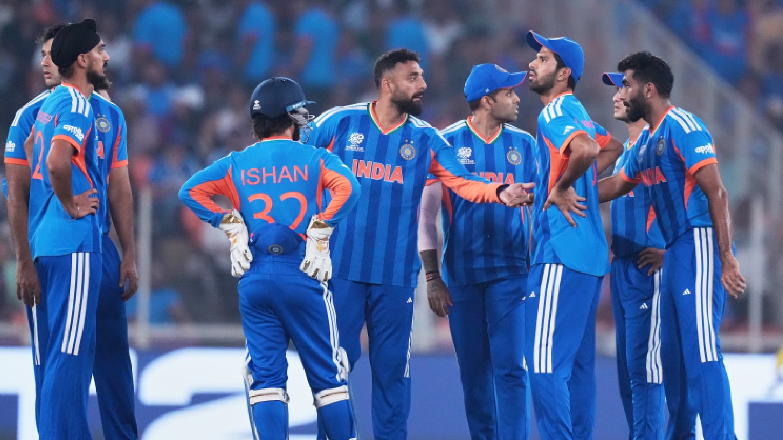  India will take on South Africa in their first Super 8 match in Ahmedabad. (AP Photo)