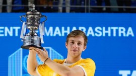 Griekspoor had been vocally critical about the Royal Dutch Lawn Tennis Association (KNLTB) and had refused to join the Netherlands team for the tie. (Photo: ATP Tour)