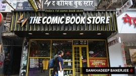 the comic book store