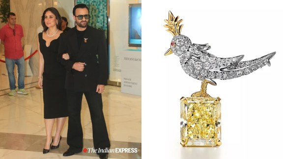 Saif and Kareena visit the Tiffany store in Mumbai