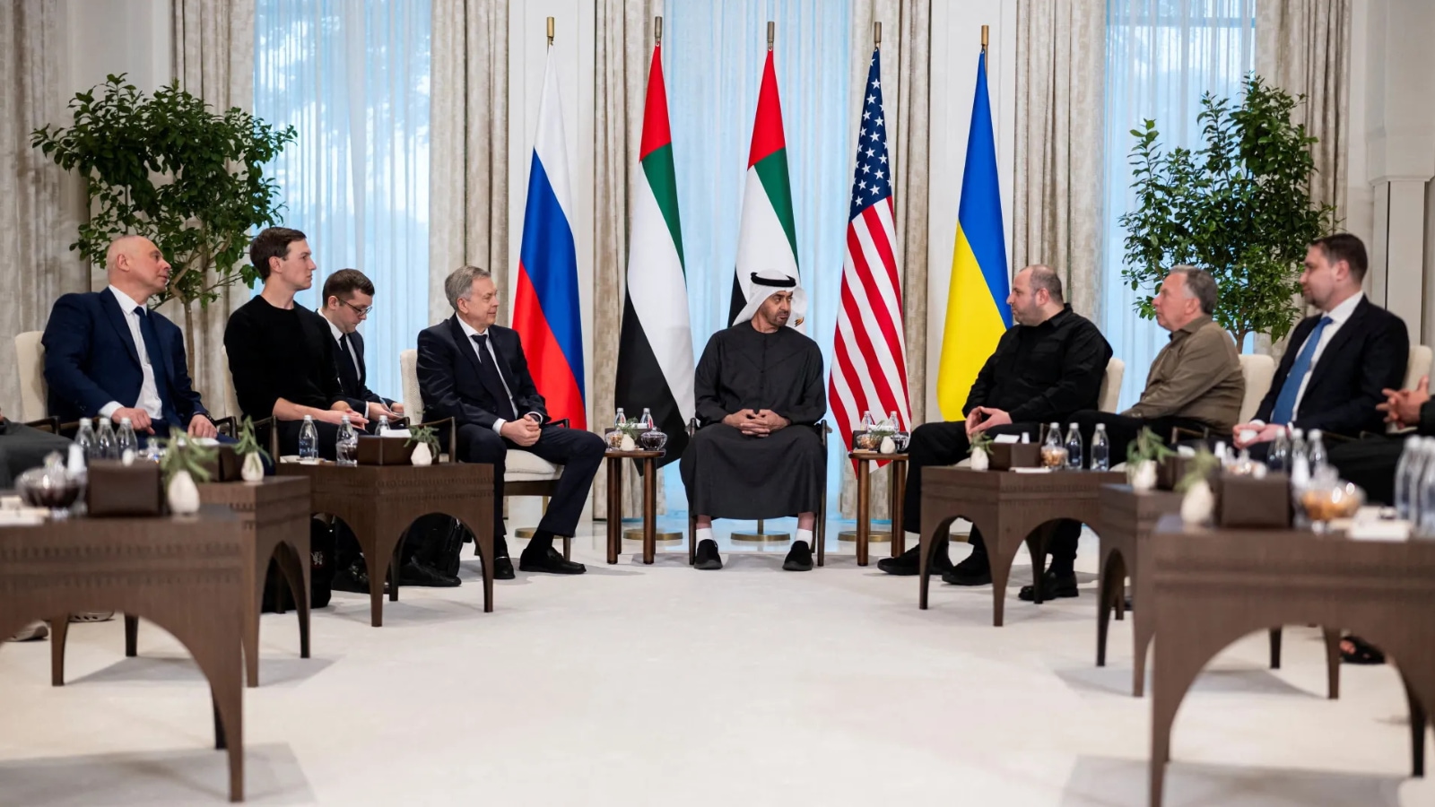 Second trilateral talks between Ukraine, Russia and US get underway in Abu Dhabi
