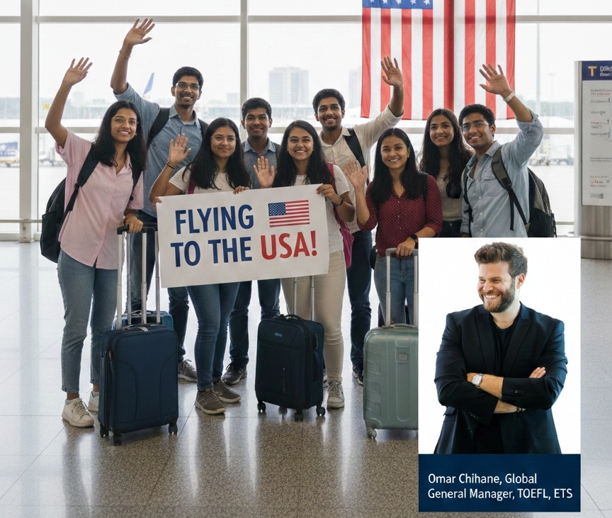 ‘Indian students aren’t abandoning US; they’re recalibrating’: TOEFL chief dismisses rumours of ETS selling testing business