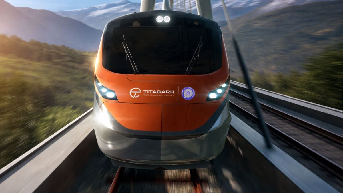 Vande Bharat Sleeper train design by Titagarh Rail Systems (Image: Titagarh Rail Systems)