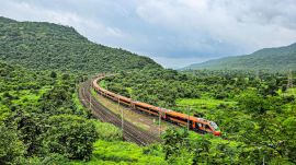 The minister further said that the Kerala government is currently working on a semi-high-speed rail corridor named the Silver Line.