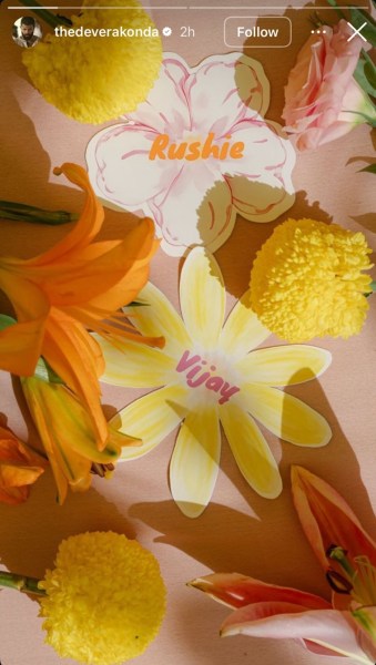 Vijay Deverakonda Instagram Stories