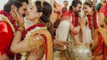 Rashmika Mandanna and Vijay Deverakonda wedding photos
